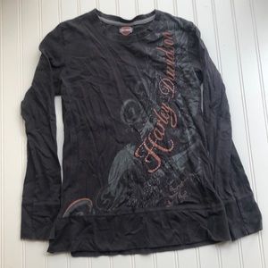 Women’s Harley Davidson LS shirt, size Medium
